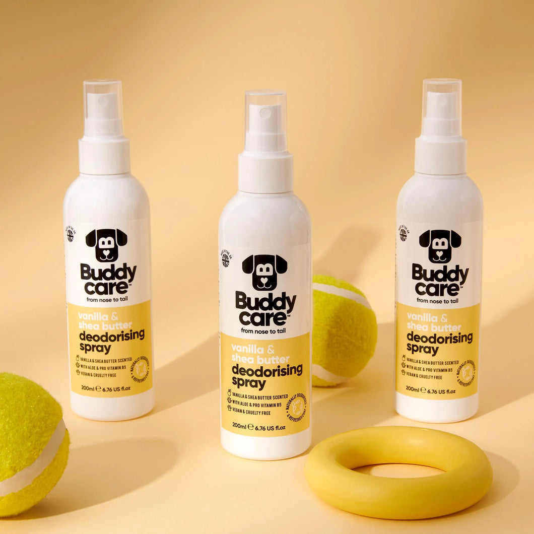 Vanilla & Shea Butter Dog Deodorising Spray 200ml
