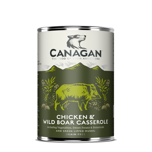 Chicken & Wild Boar Casserole For Dogs 400g
