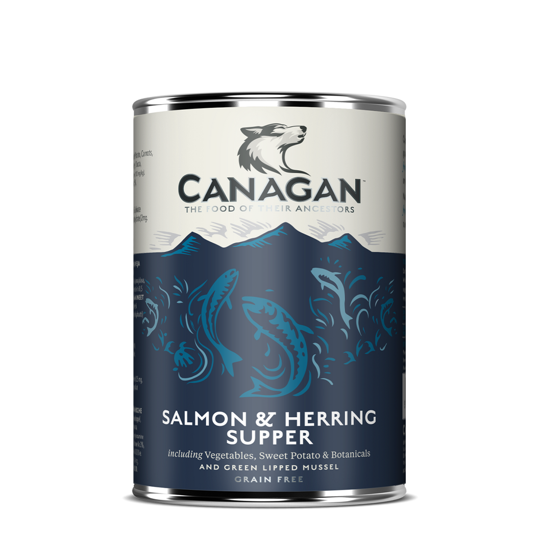 Salmon & Herring Supper For Dogs 400g