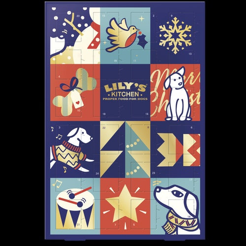 Dog Christmas advent calendar