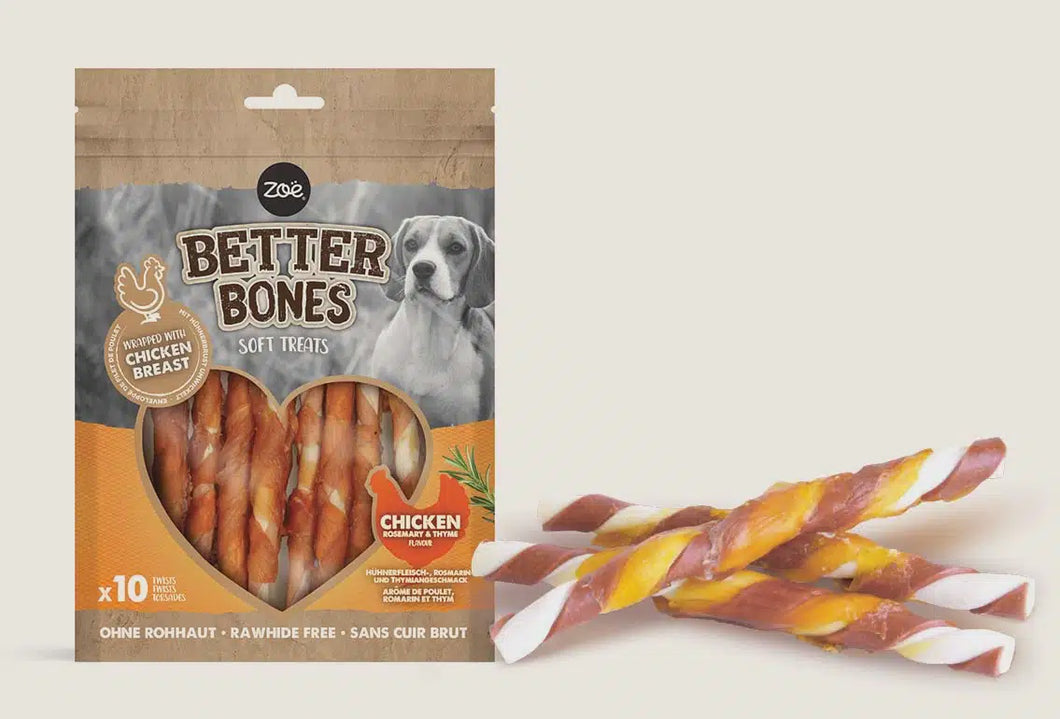 Zeus Better Bones Chicken Wrap Twists 27Pk
