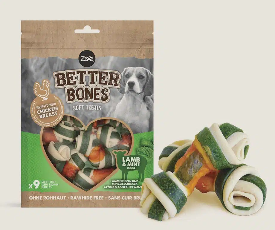 Zeus Better Bones Lamb & Mint Wrap Bones 24Pk