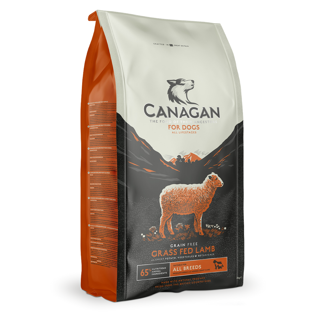 Canagan Grass Fed Lamb For Dogs 2kg