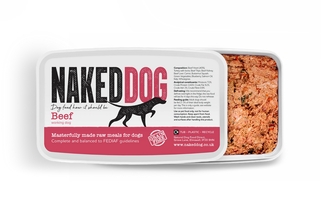 NAKEDDOG Original Beef 2x500g