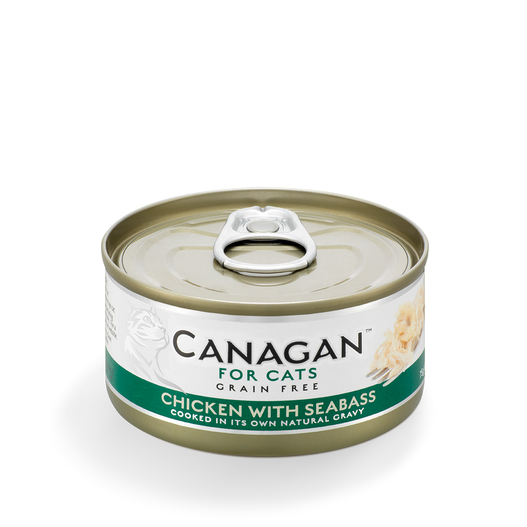 Canagan Cat Can - Chicken with Seabass 75g