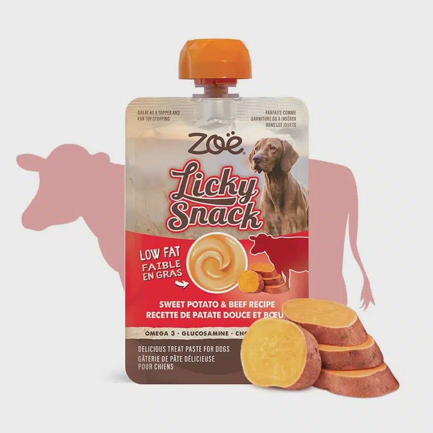Zoe Lucky snack Sweet potato & Beef 85g