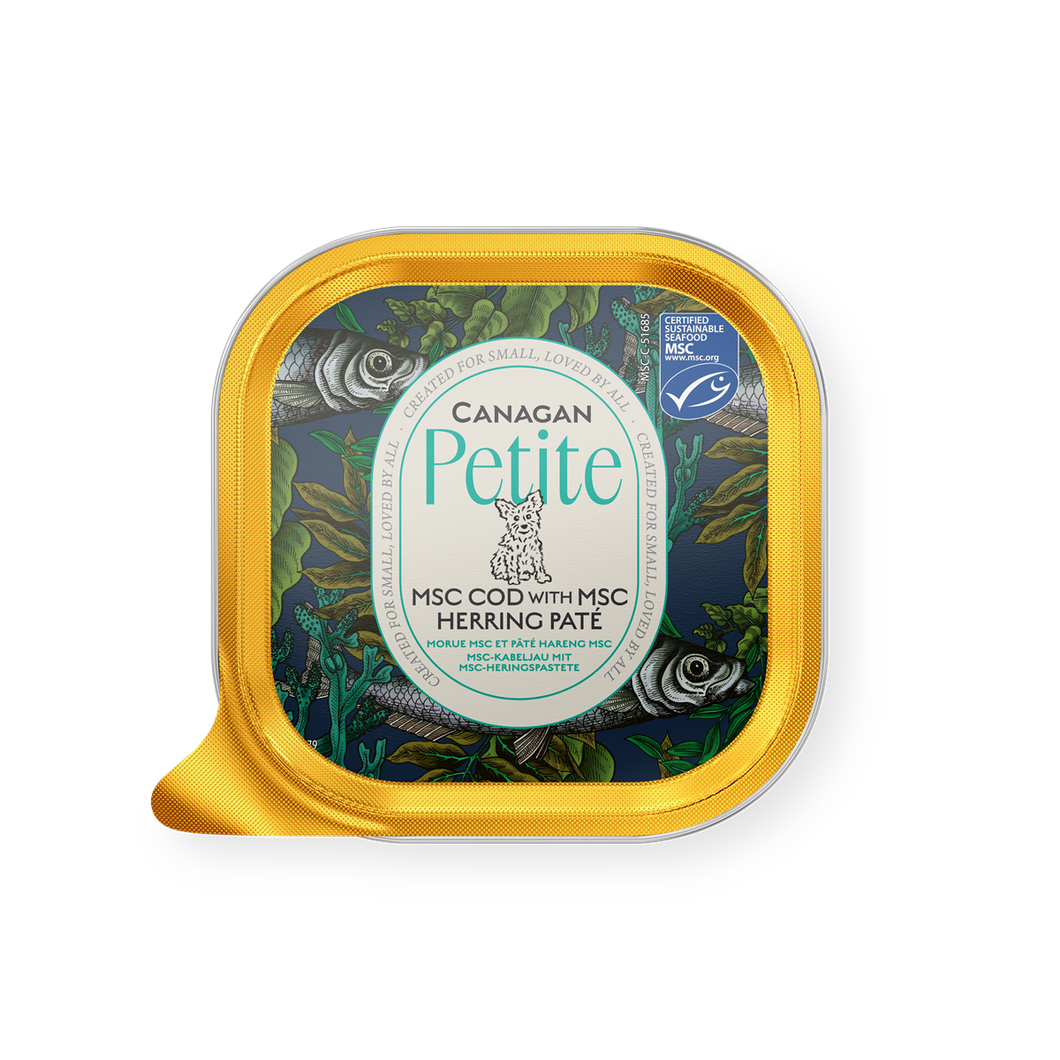 CANAGAN PETITE COD WITH HERRING PATÉ