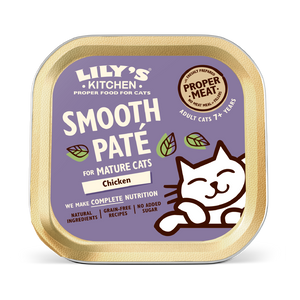 Chicken pate for mature cats