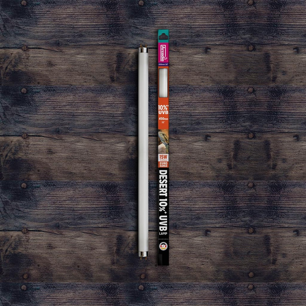 Arcadia Euro-Range Desert 10% UV Tube, 45cm (18