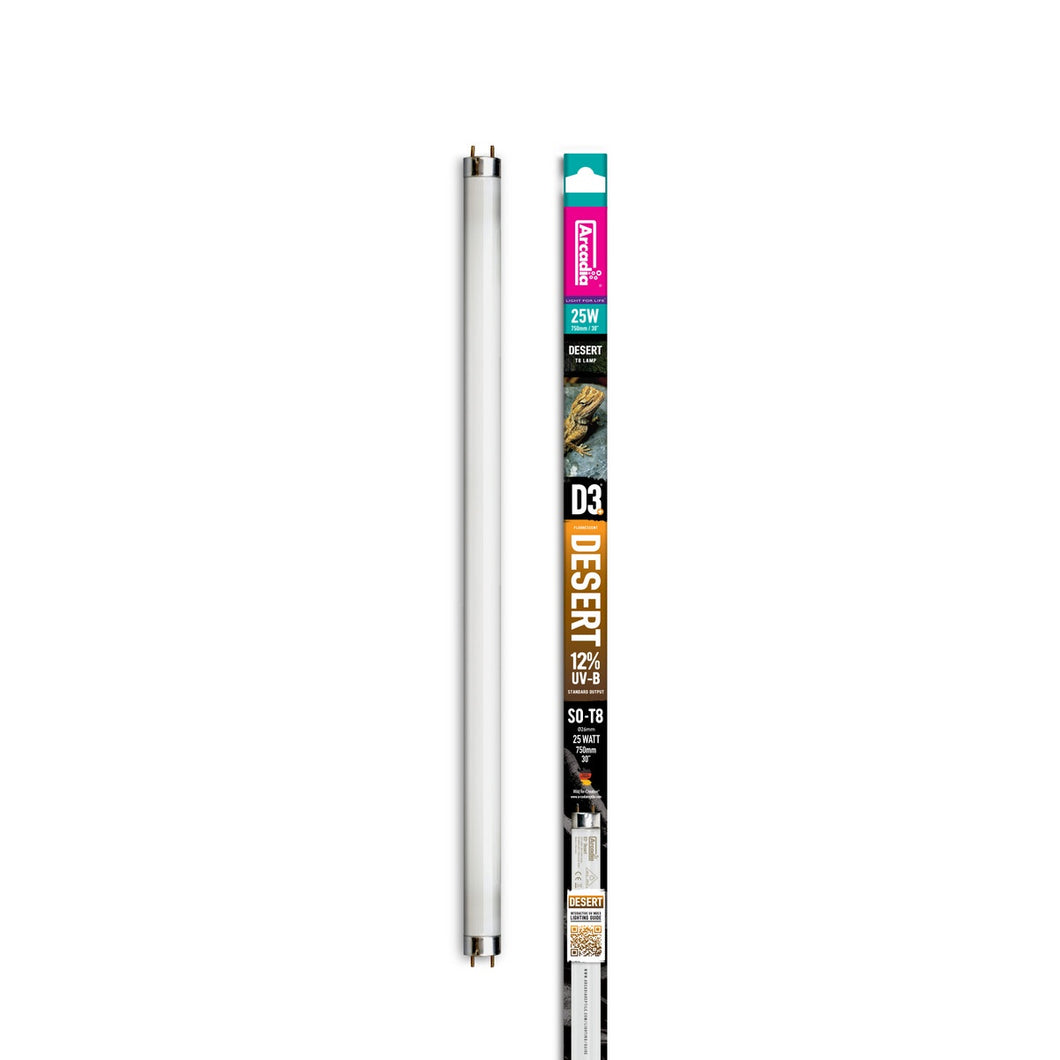 Arcadia D3+ Reptile Lamp, 12% UVB, 60cm (24