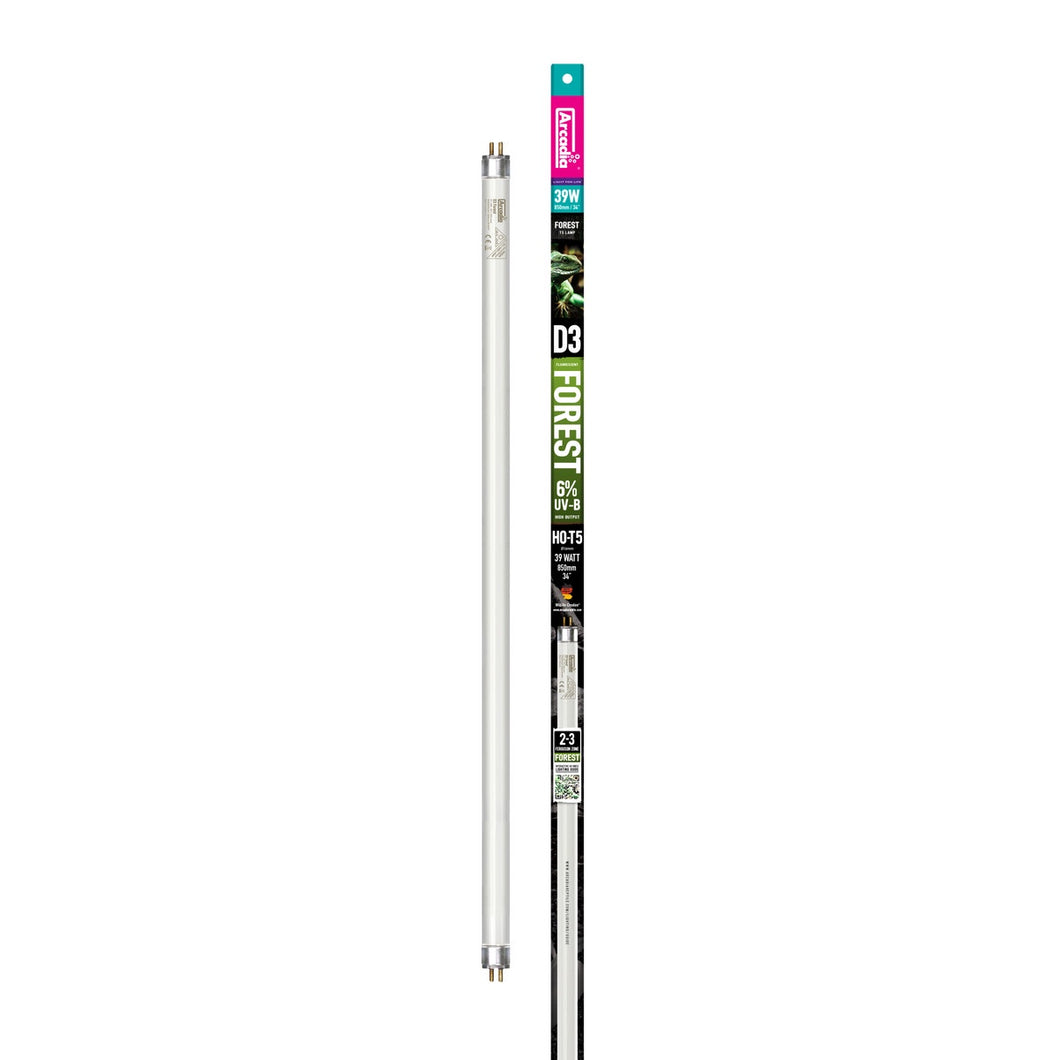 Arcadia D3 Reptile T5 Lamp, 6% UVB, 86.5cm (34