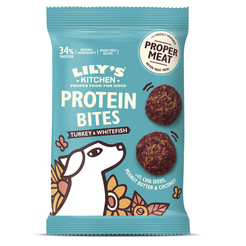 Turkey & Whitefish Protein Bites for Dogs 40g