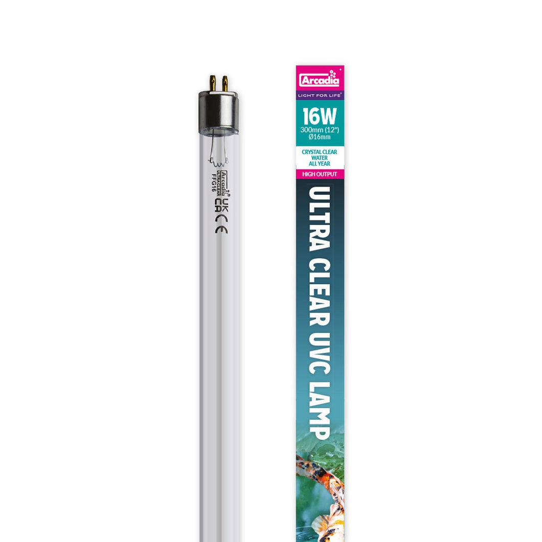 Arcadia T5 HO UVC Lamp, 300mm, 16 Watt