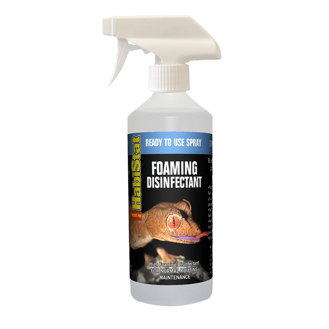 HabiStat Disinfectant Foam Cleaner, RTU Spray, 500ml Epping Reef and