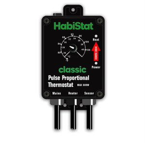 HabiStat Pulse Thermostat, High Range, Black, 600 Watt