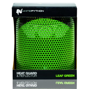 White Python Heat Guard & Reflector Leaf Green