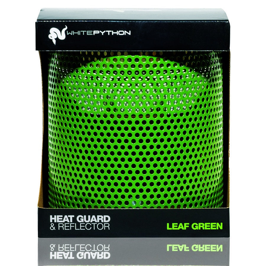 White Python Heat Guard & Reflector Leaf Green