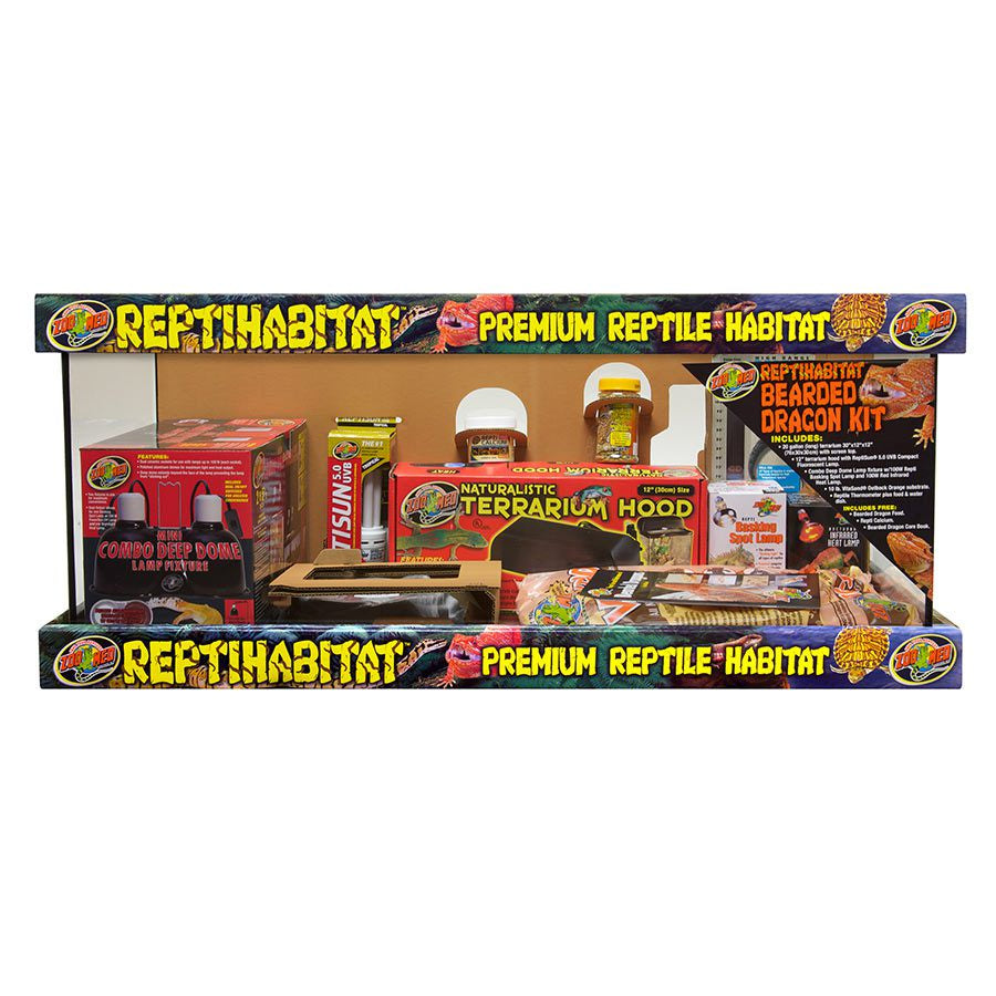 Zoo Med ReptiHabitat Bearded Dragon Kit
