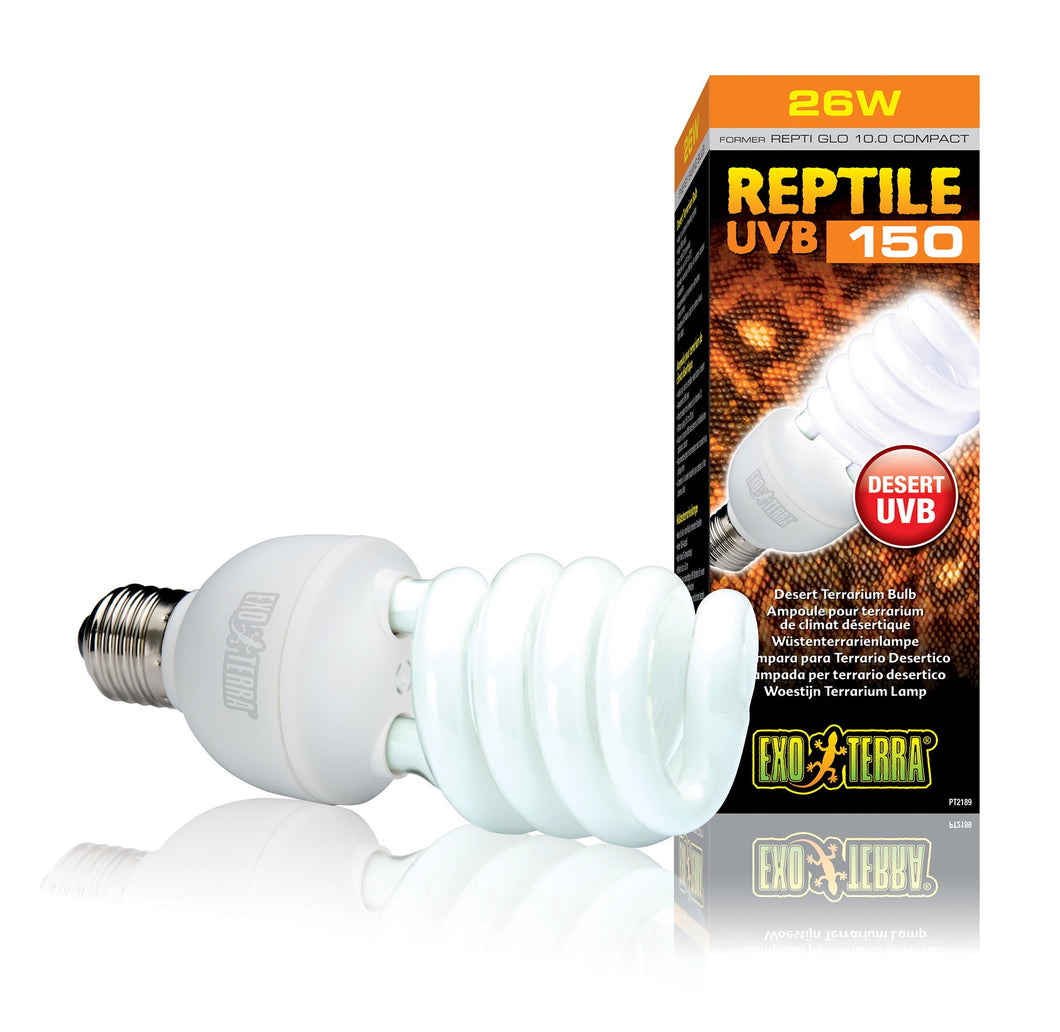 Exo Terra Reptile UVB 150 Compact Lamp 26W
