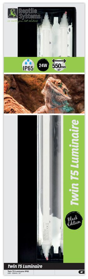 Reptile Systems Twin T5 Luminaire 2 x 24W