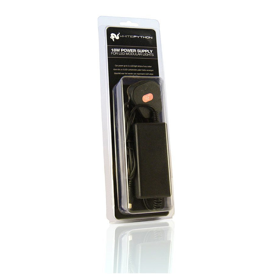 White Python 18W LED Transformer/Power Supply – Epping Reef and Reptiles