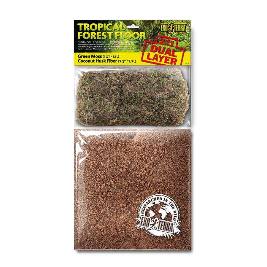 Exo Terra Tropical Forest Floor Dual Layer Sml