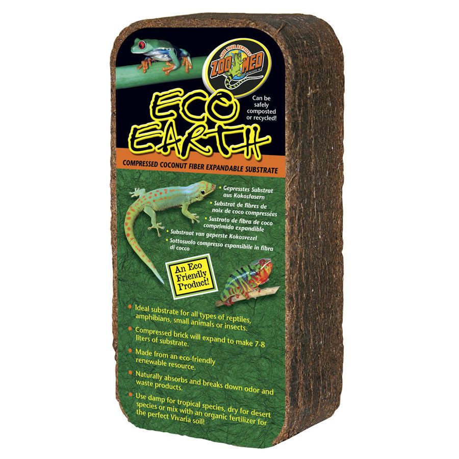 Zoo Med Eco Earth Substrate Block – Epping Reef and Reptiles