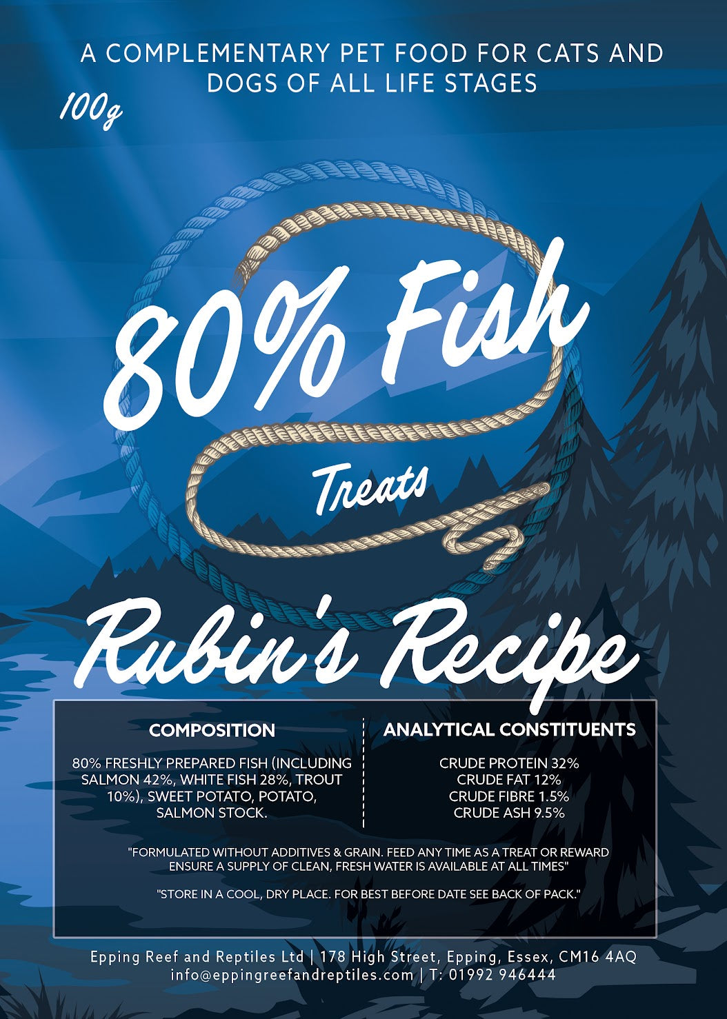 80% Fish Treat 100g