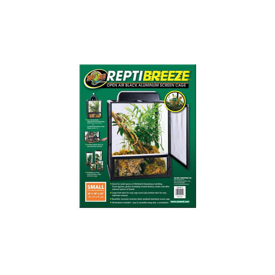 ZooMed ReptiBreeze Screen Cage, 61x61x122cm