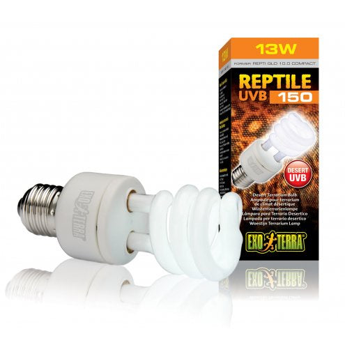 Exo Terra Reptile UVB 150 Compact Lamp 13W
